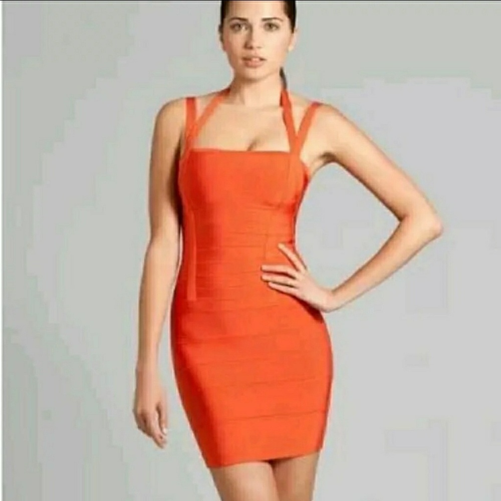 Guess by Marciano Halter Bandage Dress Sz Small